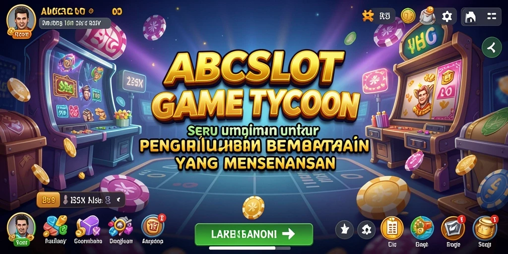 Tangkapan layar gameplay ABCSLOT menampilkan elemen manajemen yang dinamis.