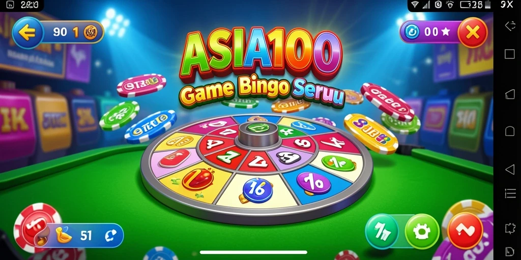 Tampilan gameplay ASIA100 yang mengasyikkan dan interaktif.