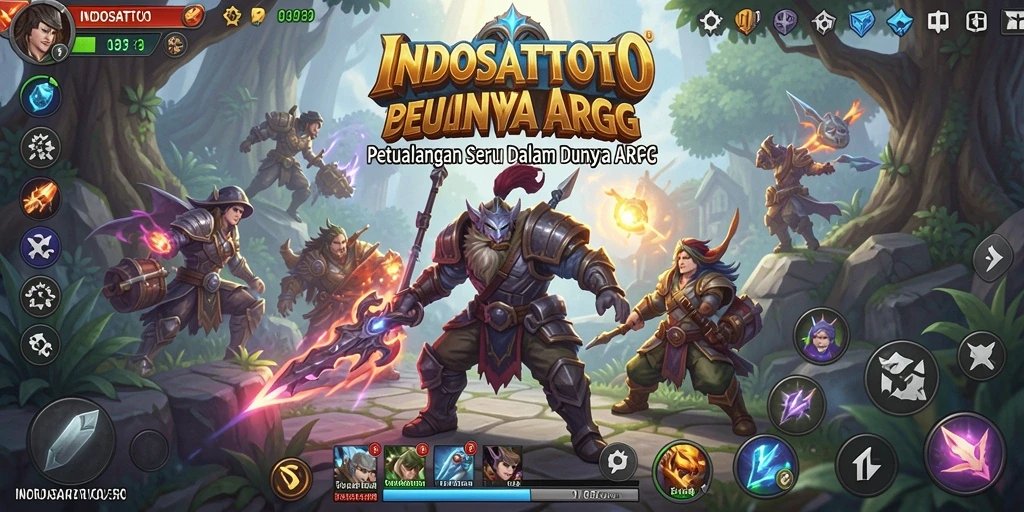Tampilan gameplay ARPG yang memukau di INDOSATTOTO.