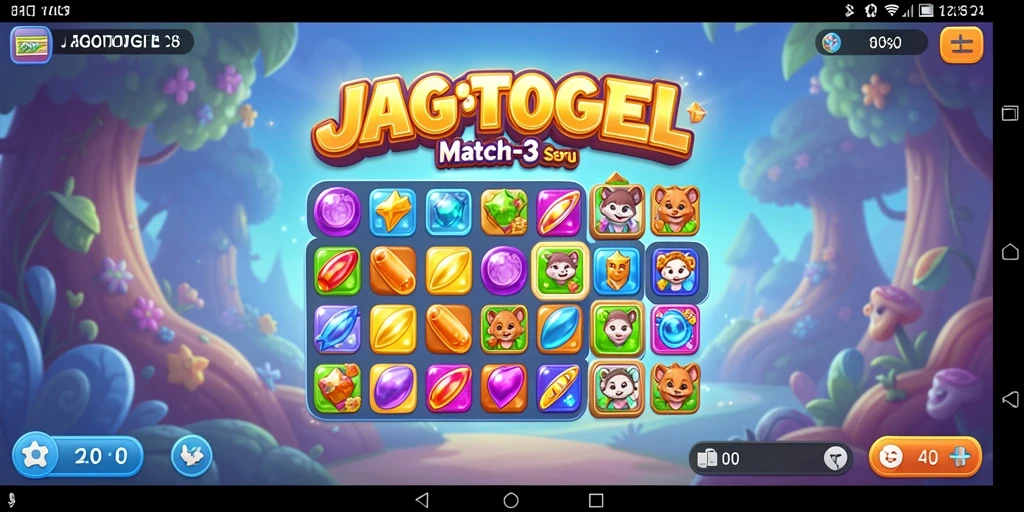 Gameplay seru JAGOTOGEL dengan grafis menarik di layar.