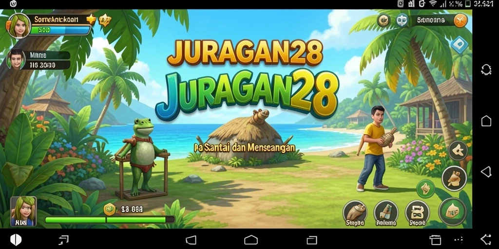Tampilan menarik dari gameplay JURAGAN28 yang seru.
