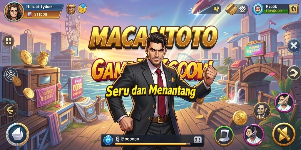 Screenshot utama MACANTOTO dengan gameplay Tycoon yang menarik.