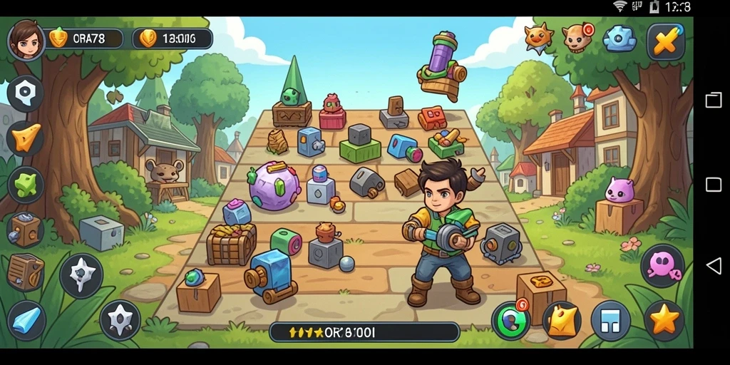 Screenshot ORA78 menampilkan gameplay Puzzle yang penuh tantangan.