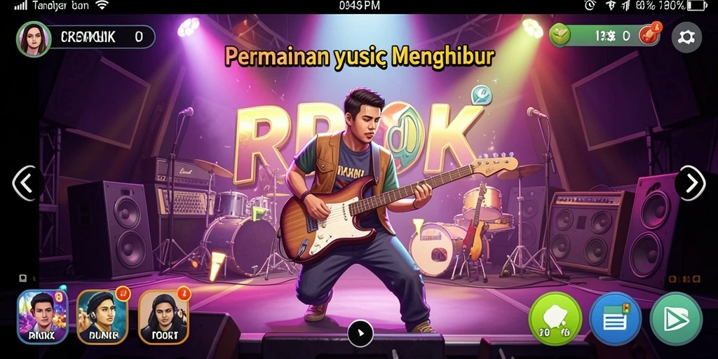 Screenshot RPOK menampilkan gameplay menarik dan interaktif.