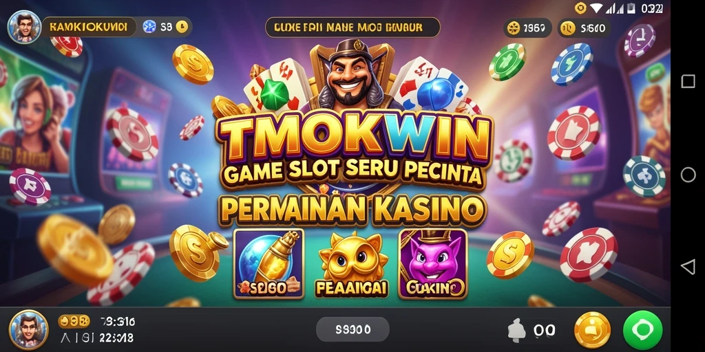 Tampilan menarik dari gameplay Slot TMOKWIN di layar.